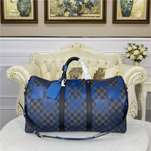 Louis Vuitton Keepall Bandouliere 50 Blue Louis Vuitton Keepall Bandouliere 50 Blue