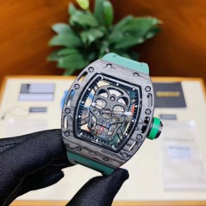 Richard Mille RM052 Skull Collection Latest Night Carbon Fiber Upgrade Watch Richard Mille RM052 Skull Collection Latest Night Carbon Fiber Upgrade Watch