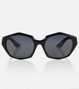 Khaitex Oliver Peoples hexagonal sunglasses