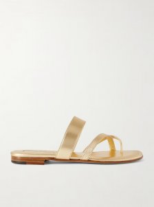 Susa metallic leather sandals