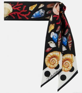 Dolce&GabbanaCapri printed silk twill scarf Dolce&GabbanaCapri printed silk twill scarf
