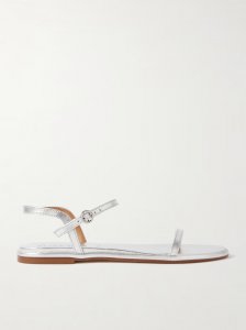 Nettie metallic leather sandals Nettie metallic leather sandals