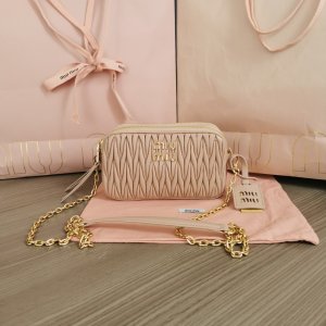 MIUMIU CROSSBODY BAG champagne color MIUMIU CROSSBODY BAG champagne color