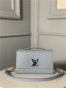 Louis Vuitton Lockme Clutch Olympe Blue Louis Vuitton Lockme Clutch Olympe Blue