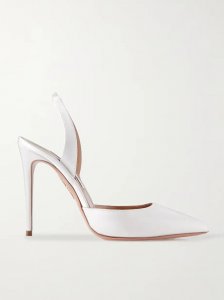 So Nude 105 satin slingback pumps So Nude 105 satin slingback pumps