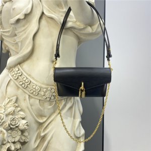 Louis Vuitton Padlock On Strap Epi Leather Black Louis Vuitton Padlock On Strap Epi Leather Black