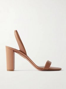 So Nude 85 leather slingback sandals So Nude 85 leather slingback sandals