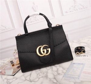 Gucci GG Marmont Leather Top Handle Bag (Varied Colors) Gucci GG Marmont Leather Top Handle Bag (Varied Colors)