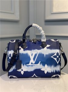 Louis Vuitton Escale Speedy Bandouliere 30 Bleu Bag Louis Vuitton Escale Speedy Bandouliere 30 Bleu Bag