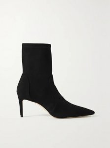 Stuart stretch-suede ankle boots Stuart stretch-suede ankle boots