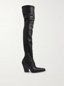 Vegas faux stretch-leather over-the-knee boots Vegas faux stretch-leather over-the-knee boots