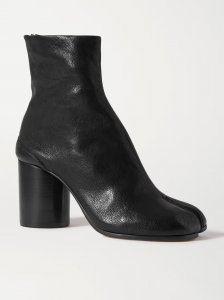 Tabi split-toe leather ankle boots Tabi split-toe leather ankle boots