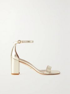 NudistCurve metallic leather sandals NudistCurve metallic leather sandals