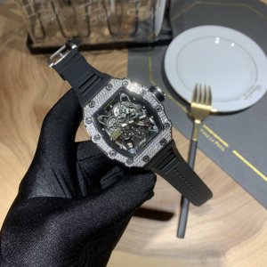 Richard Mille RM035-AMERICA5 Full Diamond-set Skeleton Watch Richard Mille RM035-AMERICA5 Full Diamond-set Skeleton Watch