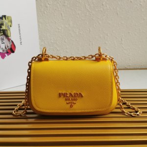 PRADA CROSSBODY BAG yellow PRADA CROSSBODY BAG yellow