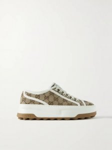 Logo-jacquard canvas sneakers Logo-jacquard canvas sneakers