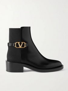 VLOGO embellished leather Chelsea boots VLOGO embellished leather Chelsea boots
