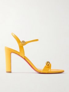 Atmospheria 85 embellished leather sandals Atmospheria 85 embellished leather sandals