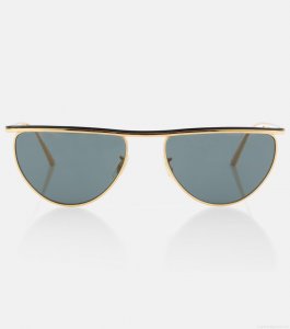 Khaitex Oliver Peoples 1984C flat-top sunglasses