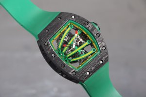 Richard Mille RM59-01 Carbon Fiber Collection Tourbillon Green Lizard Watch Richard Mille RM59-01 Carbon Fiber Collection Tourbillon Green Lizard Watch