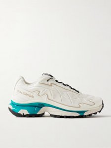 XT-SLATE rubber-trimmed mesh sneakers XT-SLATE rubber-trimmed mesh sneakers