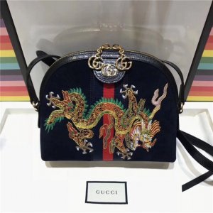 Gucci Ophidia Embroidered Small Shoulder Bag Suede Gucci Ophidia Embroidered Small Shoulder Bag Suede