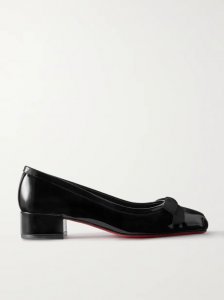 Mamaflirt 30 bow-detailed patent-leather pumps Mamaflirt 30 bow-detailed patent-leather pumps