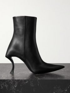 Hourglass leather ankle boots Hourglass leather ankle boots