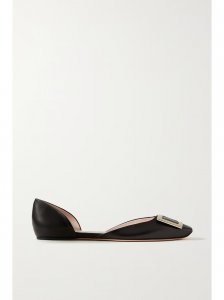 Trompette D'Orsay leather ballet flats Trompette D'Orsay leather ballet flats