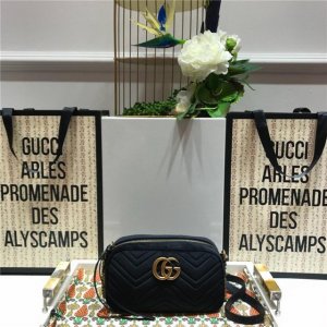 Gucci GG Marmont Matelasse Medium Shoulder Velvet Bag (Varied Colors)