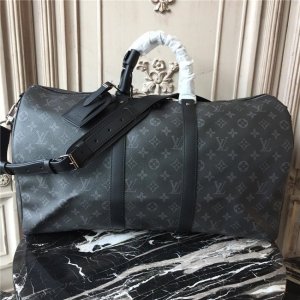 Louis Vuitton Keepall Bandouliere 50 Monogram Eclipse Canvas Louis Vuitton Keepall Bandouliere 50 Monogram Eclipse Canvas