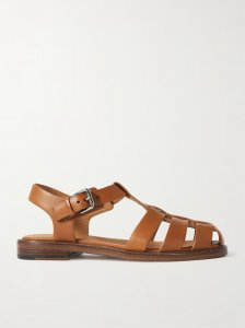 Fisherman cutout leather sandals Fisherman cutout leather sandals