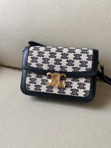 CELINE CROSSBODY BAG Black MONOGRAM