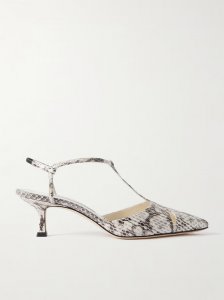 Turgimod 50 cutout elaphe slingback pumps Turgimod 50 cutout elaphe slingback pumps