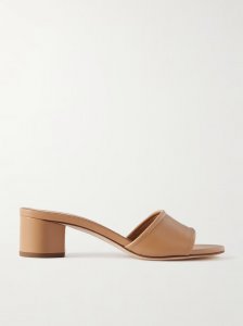 Jovia leather mules Jovia leather mules