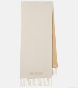 BurberryEKD jacquard cashmere scarf BurberryEKD jacquard cashmere scarf