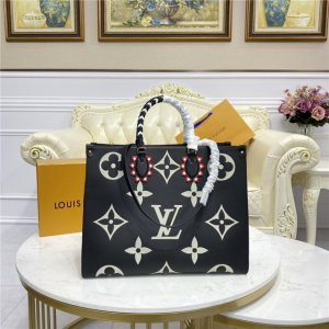 Louis Vuitton Crafty OnTheGo Bag GM Black Louis Vuitton Crafty OnTheGo Bag GM Black