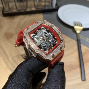 Richard Mille RM035-AMERICA5 Full Diamond-set Skeleton Watch Richard Mille RM035-AMERICA5 Full Diamond-set Skeleton Watch