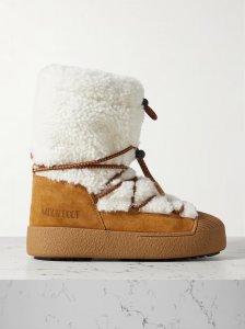 LTrack shearling snow boots LTrack shearling snow boots