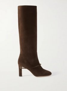 Samuele 85 suede knee boots Samuele 85 suede knee boots