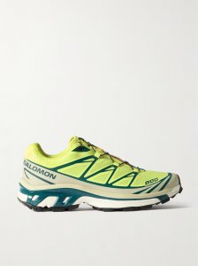 XT-6 rubber-trimmed mesh sneakers XT-6 rubber-trimmed mesh sneakers