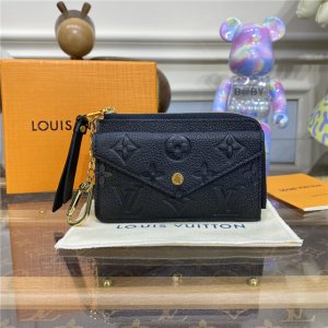 Louis Vuitton Card Holder Recto Verso Black Louis Vuitton Card Holder Recto Verso Black