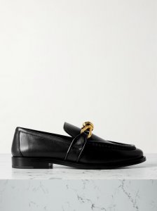 Astaire embellished leather loafers Astaire embellished leather loafers