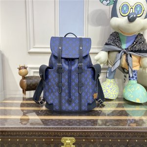Louis Vuitton Christopher MM Monogram Blue Louis Vuitton Christopher MM Monogram Blue