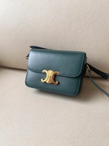 CELINE CROSSBODY BAG dark green CELINE CROSSBODY BAG dark green