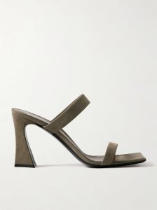 Vanilla suede mules Vanilla suede mules