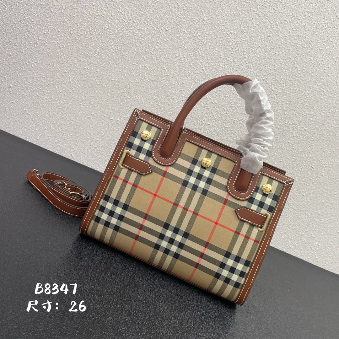 BURBERRY HANDBAG Title Monogram BURBERRY HANDBAG Title Monogram
