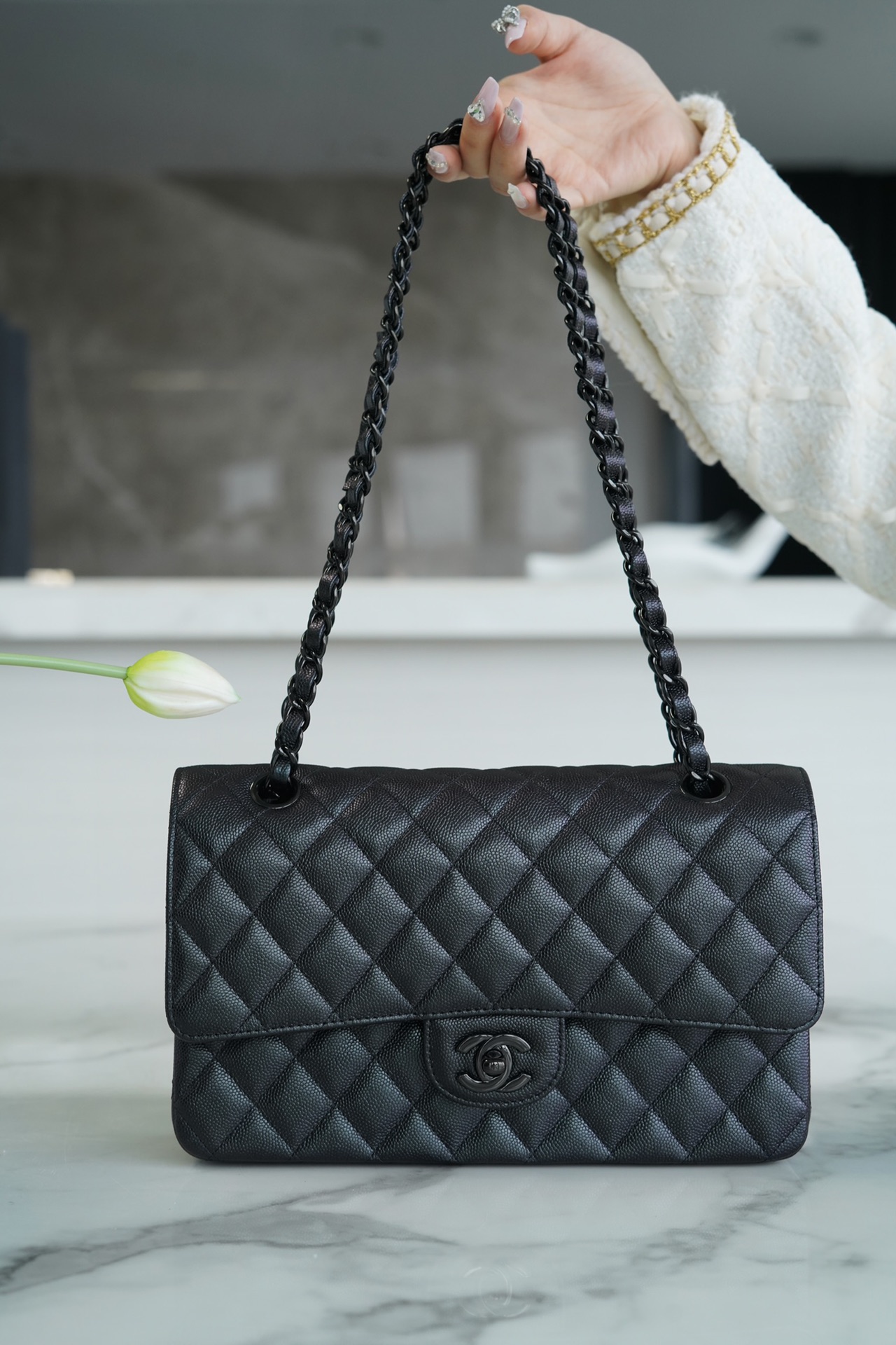 CHANEL HANDBAG black CHANEL HANDBAG black