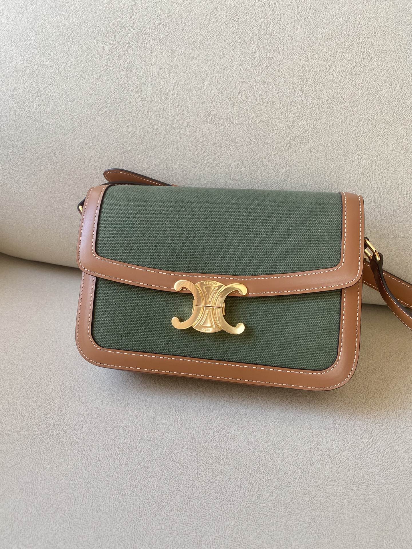 CELINE CROSSBODY BAG green CELINE CROSSBODY BAG green