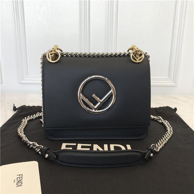 Fendi Kan I Small Leather Bag (Varied Colors) Fendi Kan I Small Leather Bag (Varied Colors)